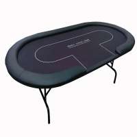 Casino Entertainment casino table modern poker table with metal leg