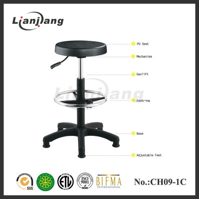 Antistatic Comfortable Durable PU Lab Stool