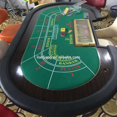 Best quality used casino tables baccarat table for gambling