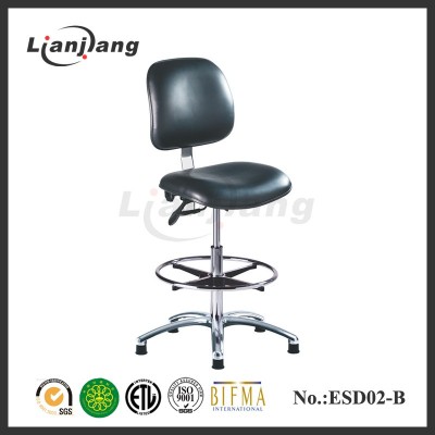 PU cover clean room furniture ESD chair